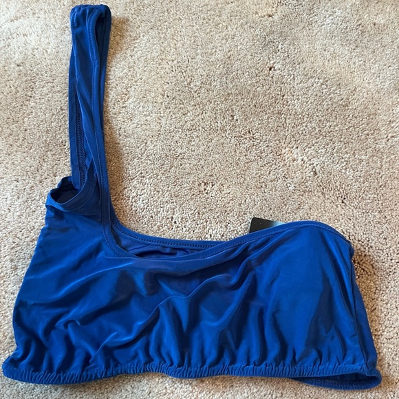 Brand new tags on PLT one shoulder bright blue skirt set - Picture 5 of 7